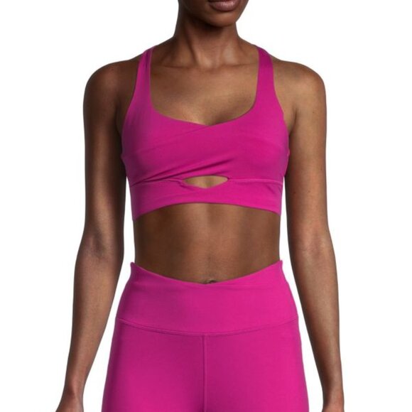Free People Movement Freeform Brami Sports Bra in Very Berry Size Large - Picture 1 of 7